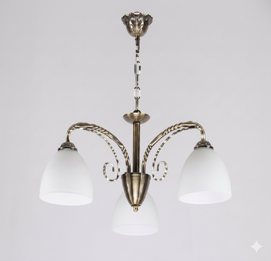 Chandelier MD97024/3 3xE27 60W AB (TEKAVIZE)
