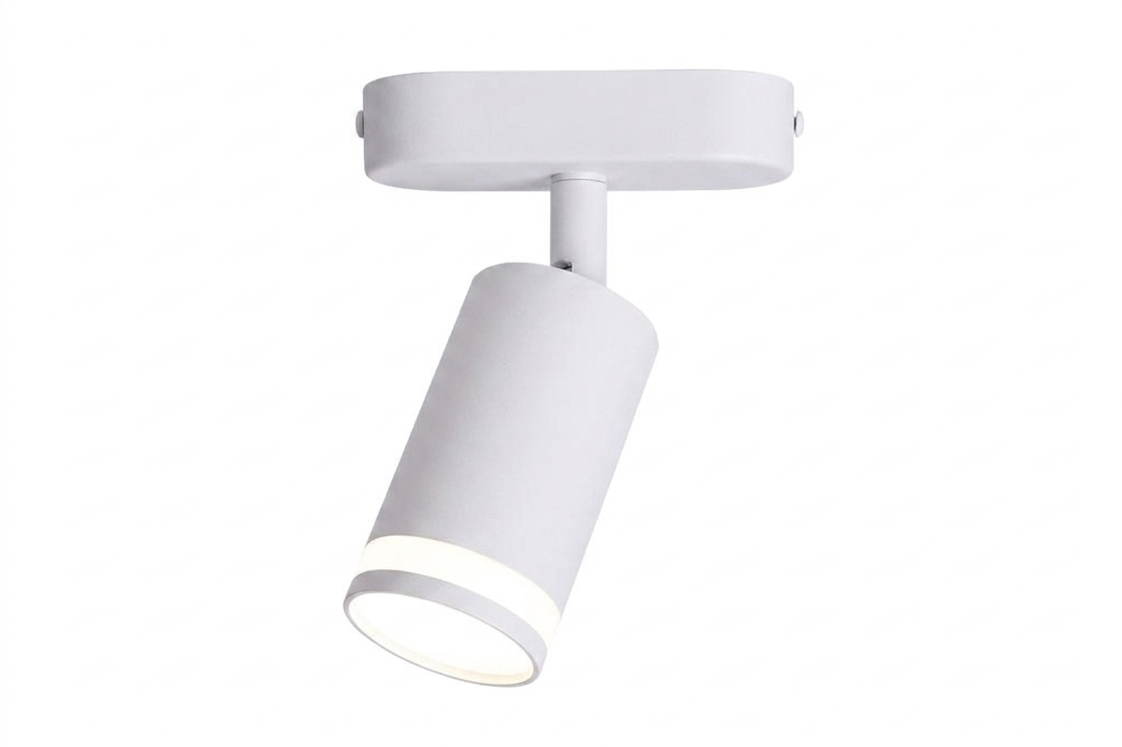 ADJUSTABLE GU5.3 SPOTLIGHT 1 WAY BLACK(TEKLED)