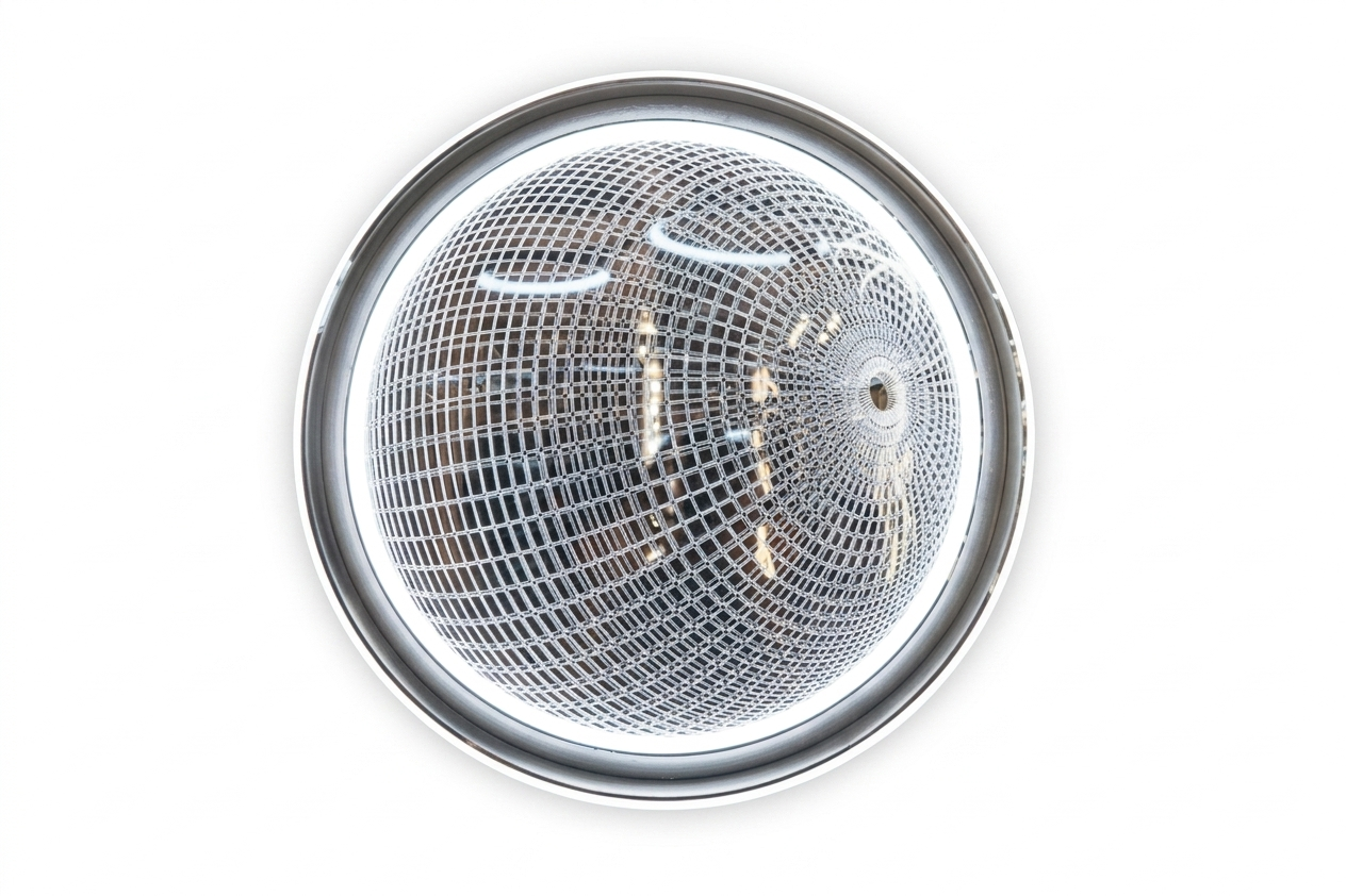 LED Ceiling Light P201 Silvery D500 3CCT 30WX2(TEKLED
