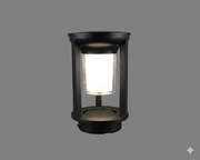 LED Outdoor Light 2094YB-HG Black 12W 3CCT IP65 (TEKLED)