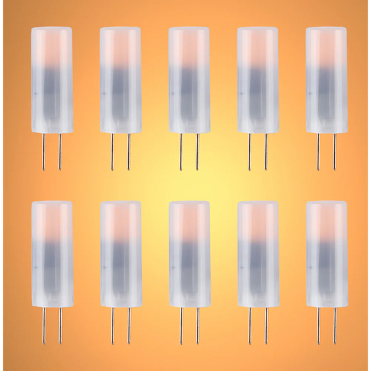 LED Capsule Bulb G4 Snap Fix 1.5W 140lm Pack of 10 230Vac