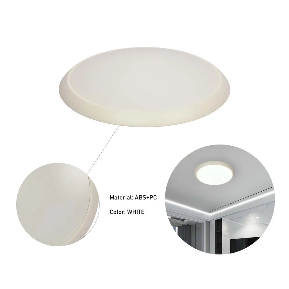 Details of the LED Ceiling Light Emergency and Radar Sensor 18W 6000K (TEKLED)-731-03030