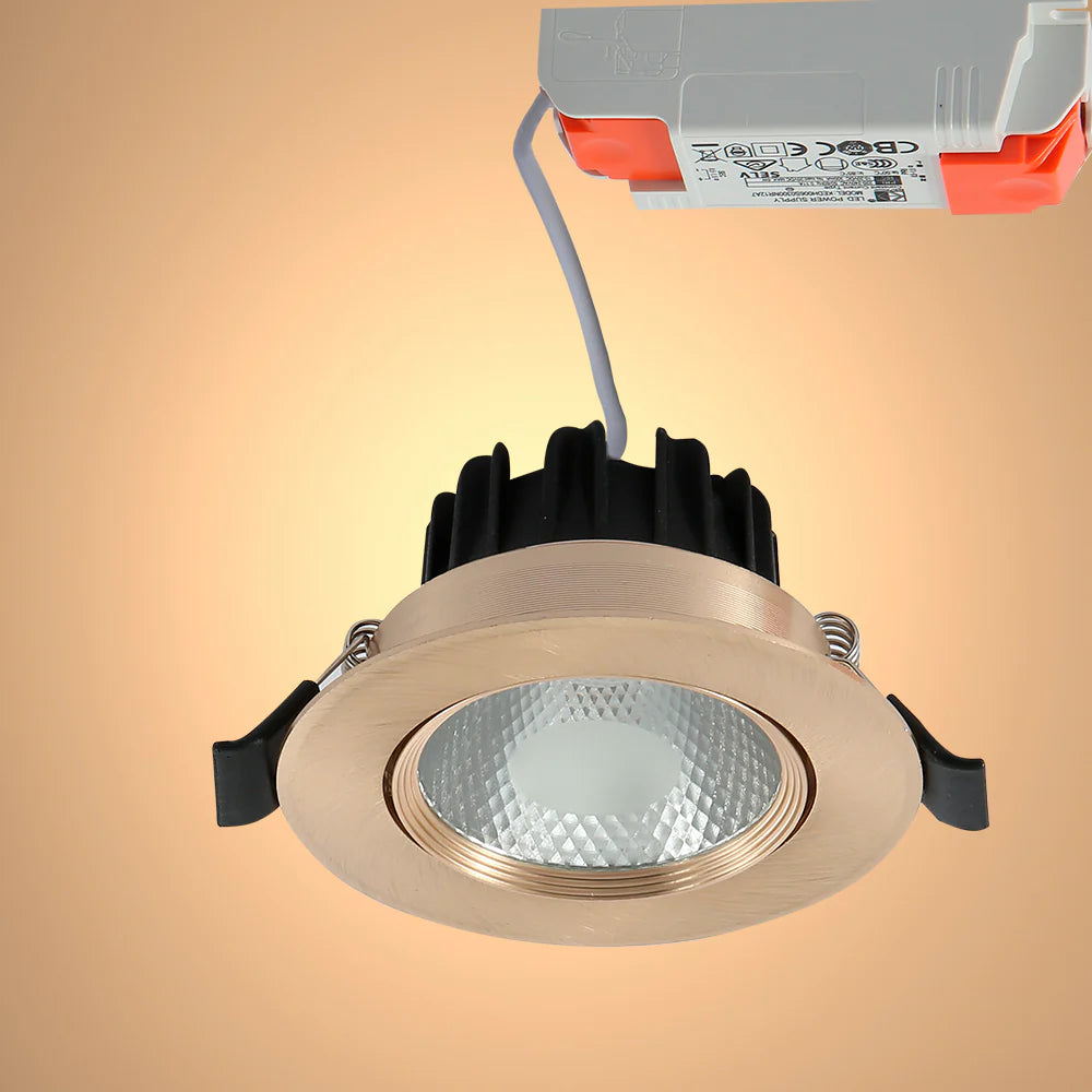 LED COB Tilt Recessed Downlight 5W CRI90