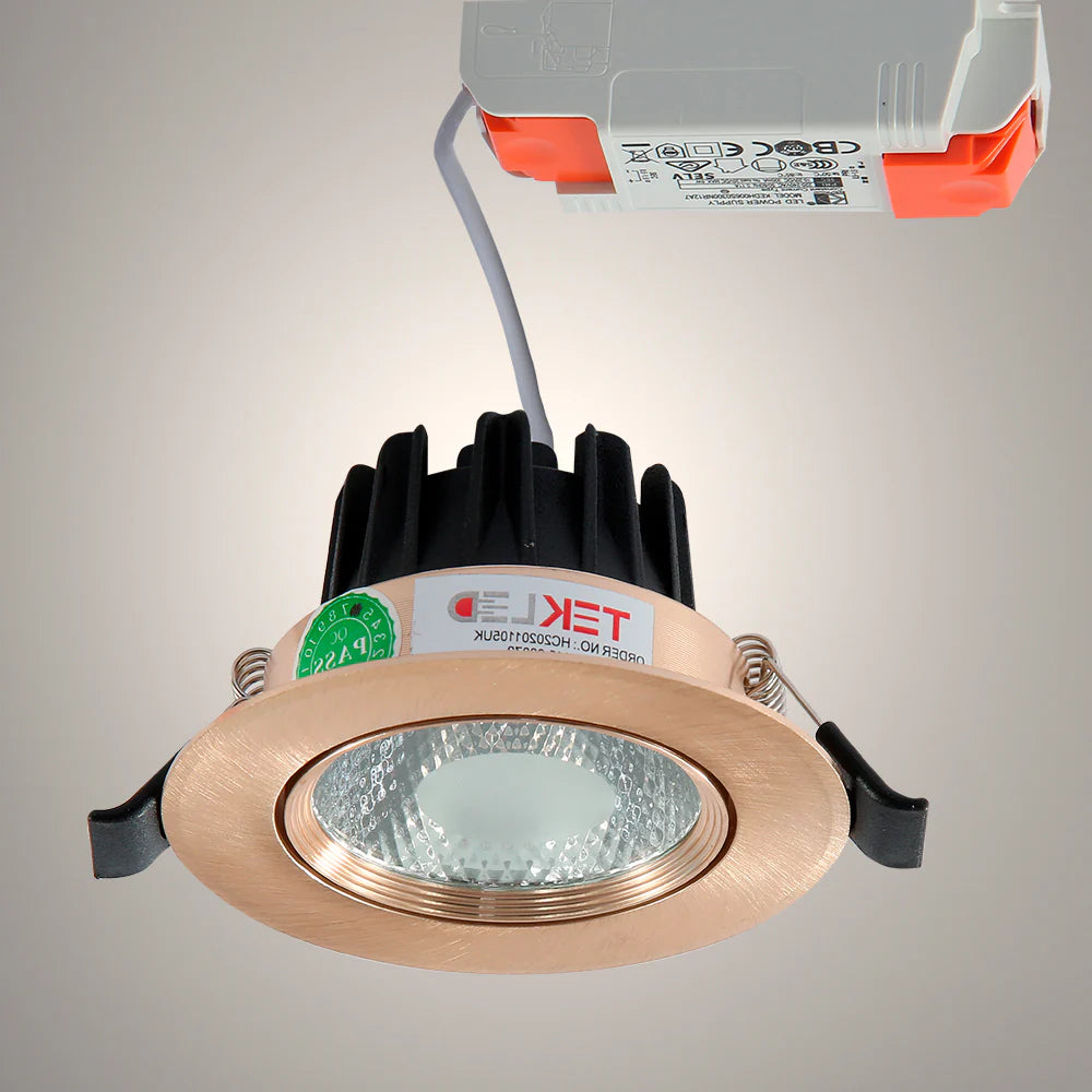 LED COB Tilt Recessed Downlight 5W CRI90