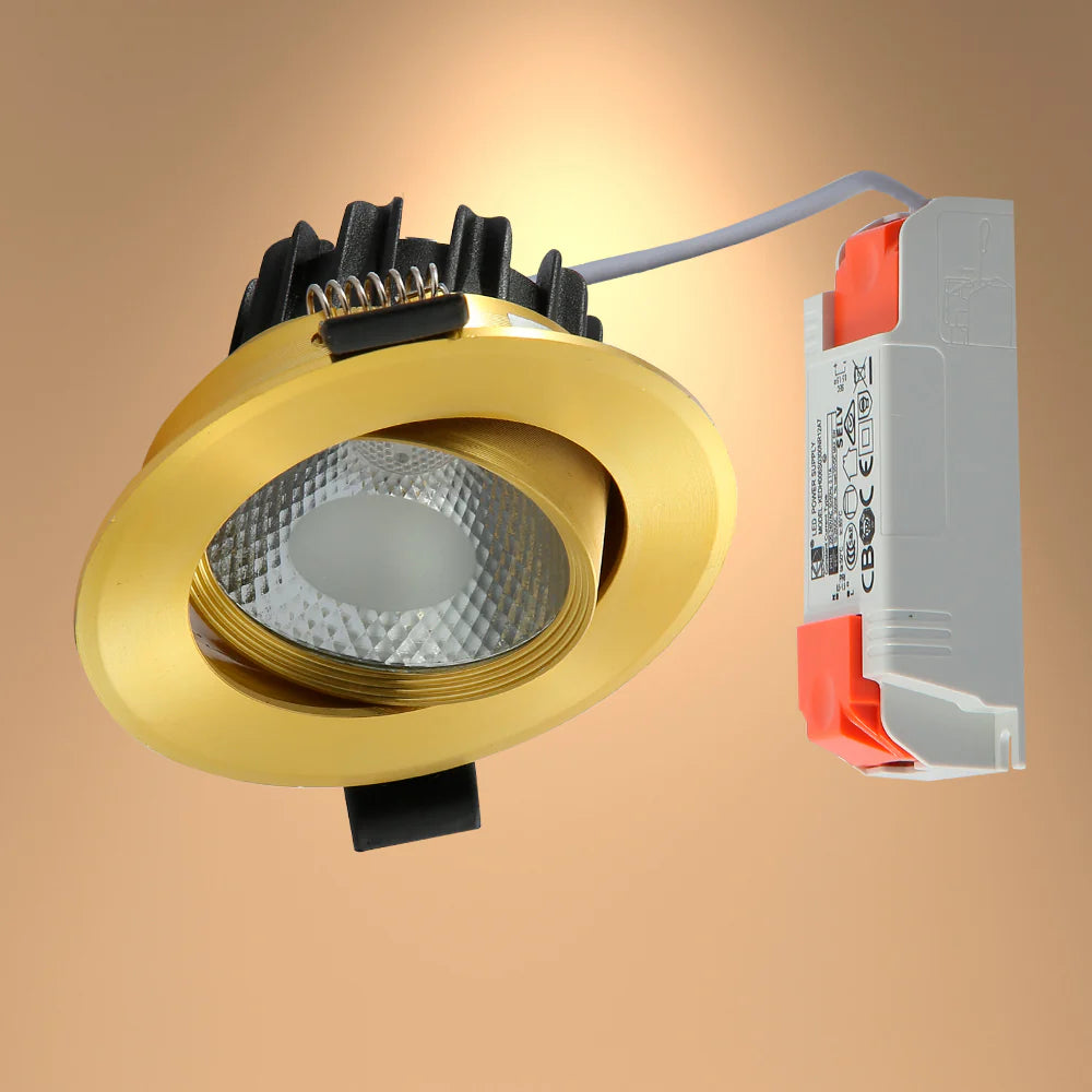 LED COB Tilt Recessed Downlight 5W CRI90