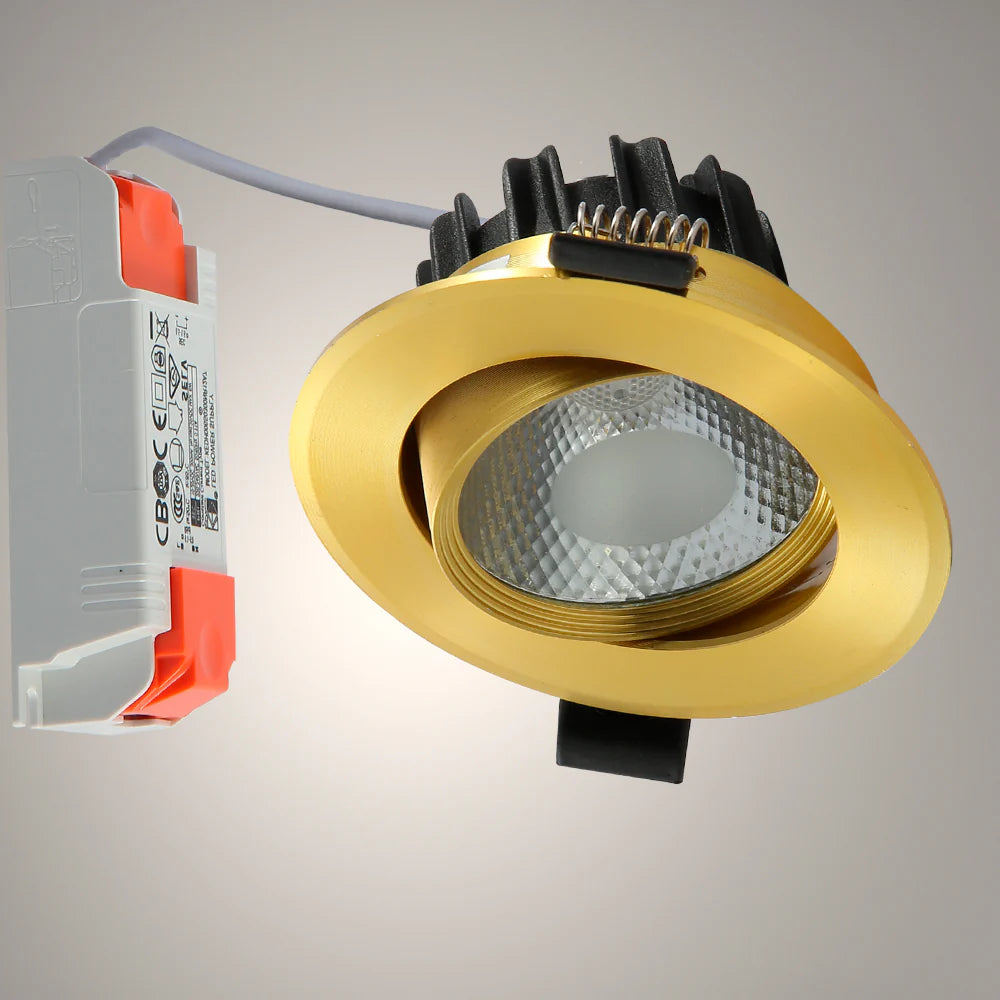 LED COB Tilt Recessed Downlight 5W CRI90