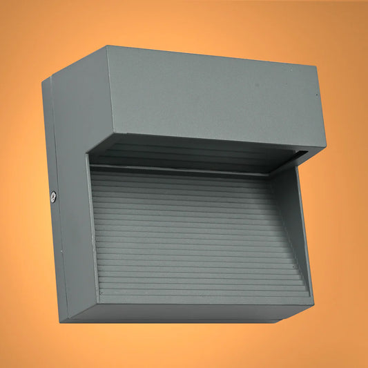 LED Diecast Aluminium Stair and Wall Light 5W IP54 Grey