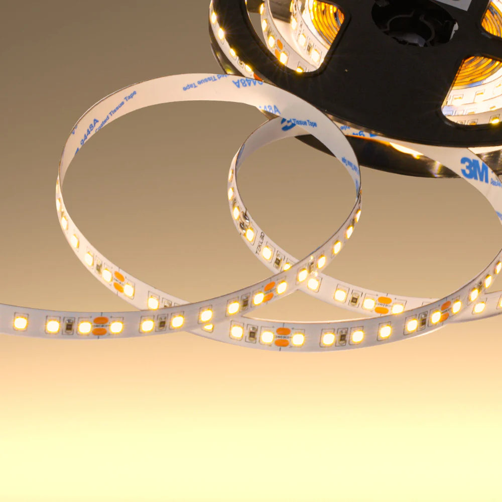 LED Strip Light 120pcs 2835 LED 5W 1A 24Vdc 10mm 5m IP20