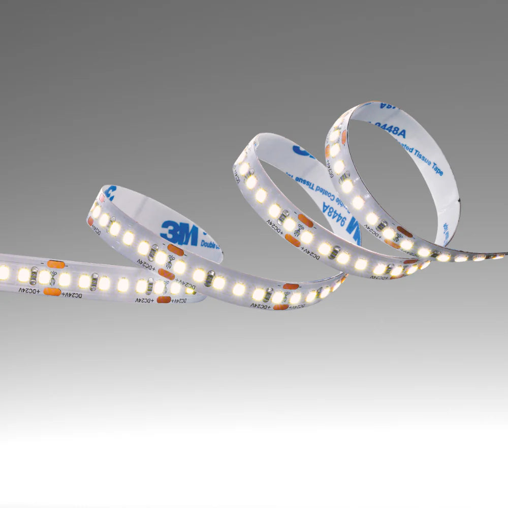 LED Strip Light 180pcs 2835 LED 10W 2A 24Vdc 10mm 5m IP20