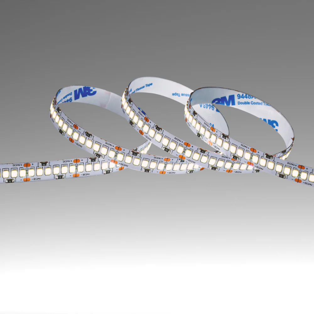 LED Strip Light 240pcs 2835 LED 15W 3A 24Vdc 10mm 5m IP20