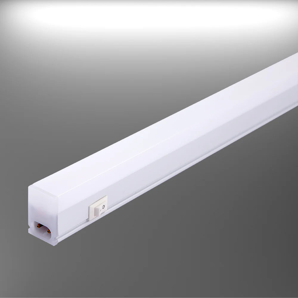 9W 2ft LED T5 Under Cabinet Link Light 6000K IP20 with switch 566mm