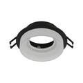 Low-Glare GU10 Fixed Downlight - Opal Acrylic & Die-Cast Aluminium