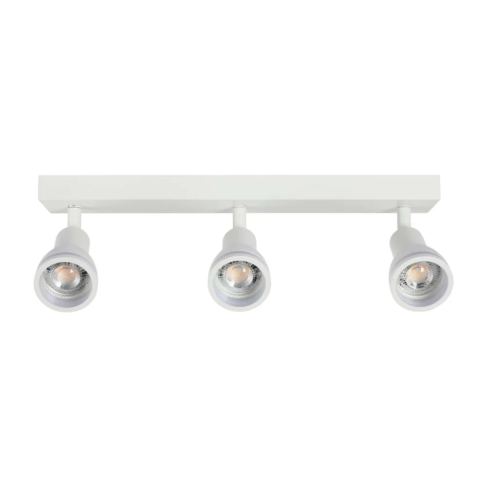 Spotlights TEKLED Luma Cylindro GU10 Spotlight Fixture-White-172-03220