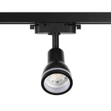 Tracklights GU10 TEKLED Luma Cylindro GU10 Track Light-Black-173-03016