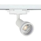 Tracklights GU10 TEKLED Luma Cylindro GU10 Track Light-White-173-03020