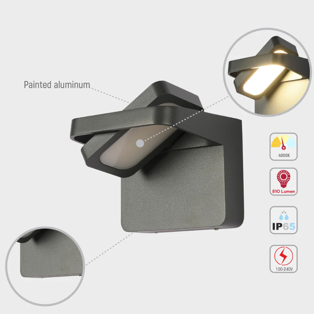 Luminosa LED Outdoor Wall Light 13W