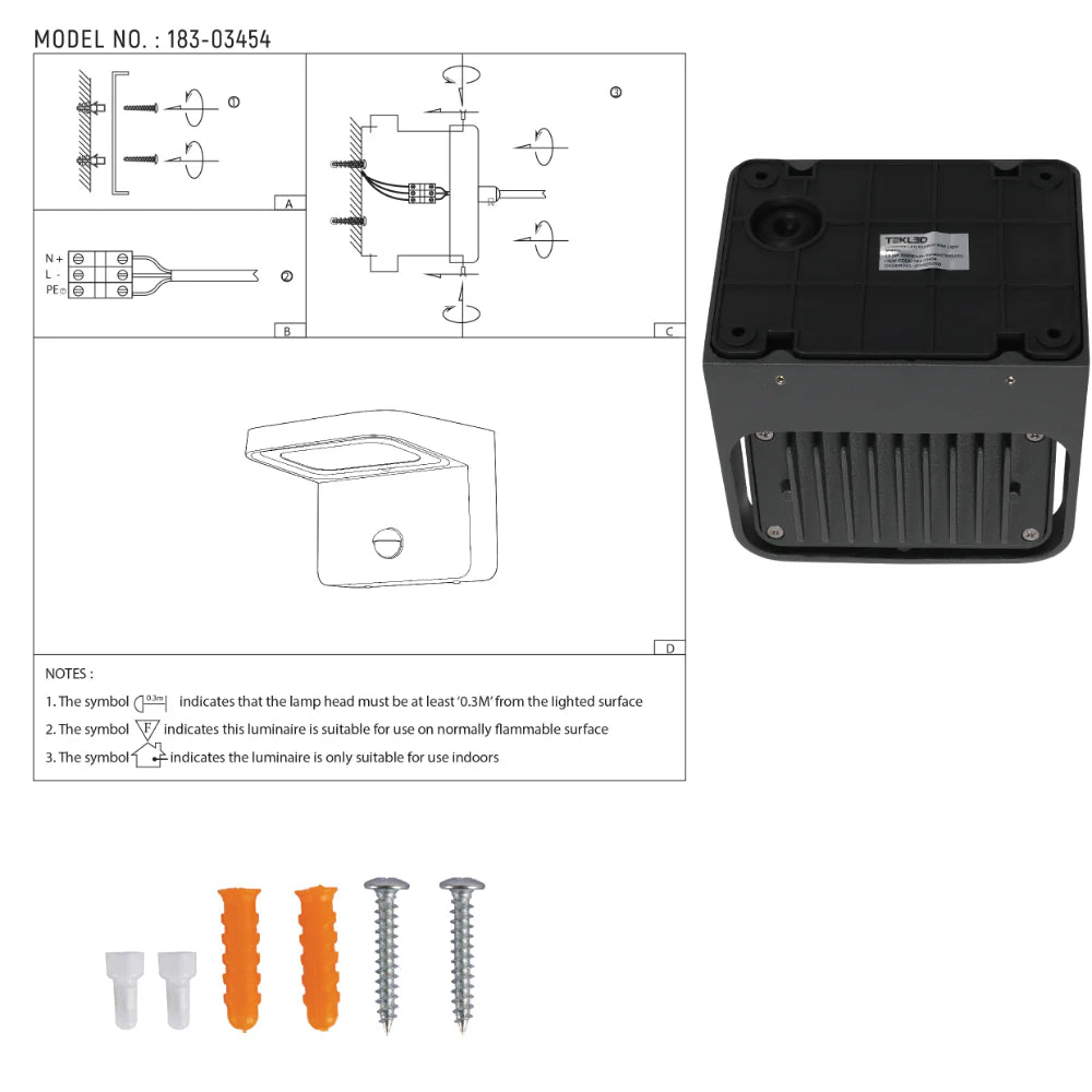 Luminosa LED Outdoor Wall Light 13W