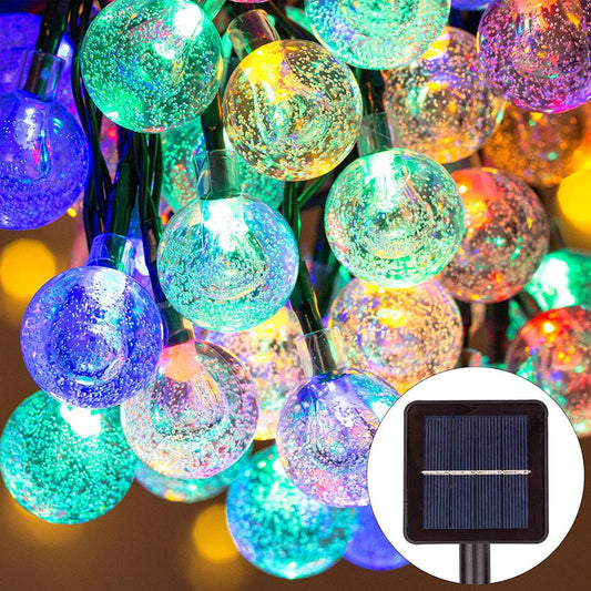 Lyra Solar Globe LED String Light
