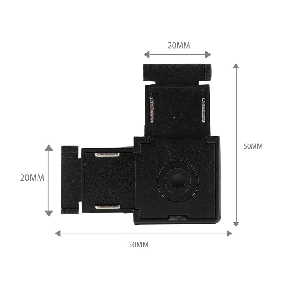 Magnetic Tracklight TEKLED Magnetic Track Light 90°Black Connector(TEKLED)-169-03715--169-03715