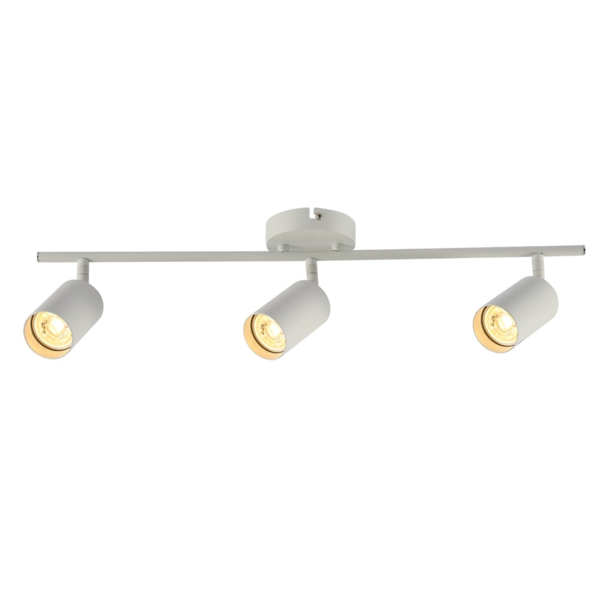 Rotatable Cylinder Rod GU10 Spotlight Back-Center Connected