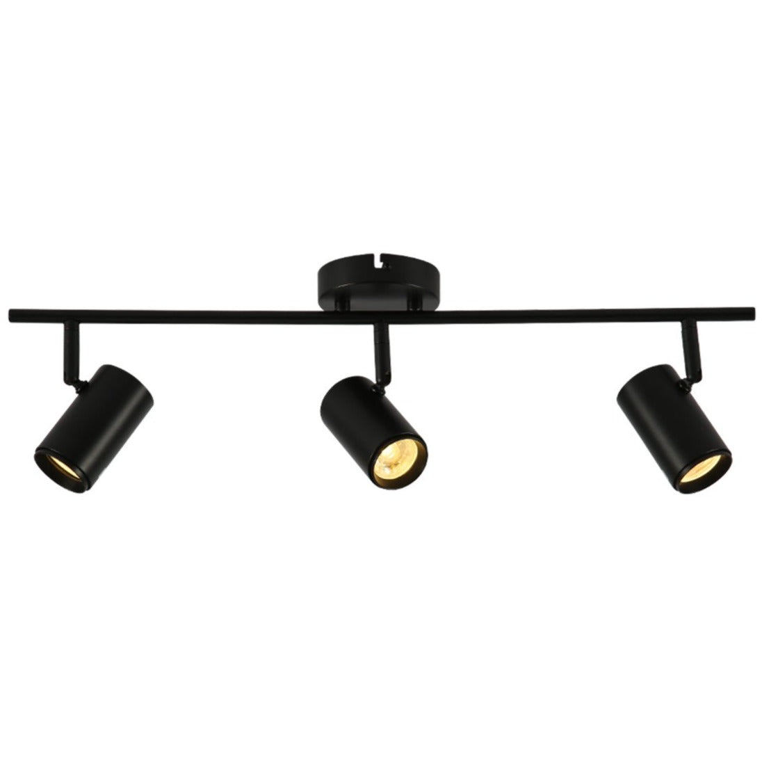 Main image of 3 Way Virmo Rod Spotlight with GU10 Fitting Black | TEKLED 172-03068