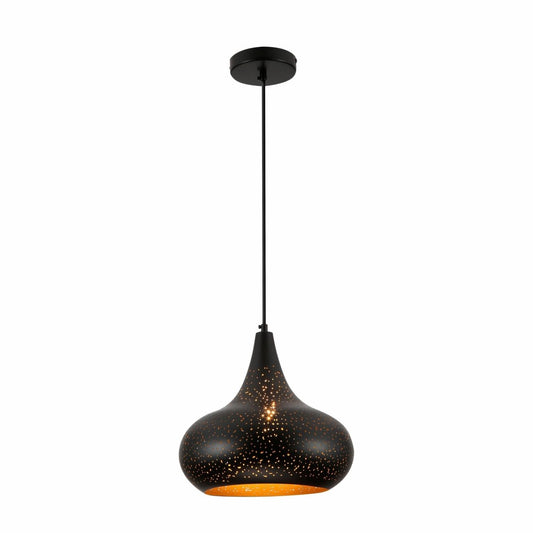 Dome Indian Dome Moroccan Night Milkyway Ceiling Pendant Light E27 Fitting Black Gold