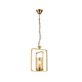 Black or God Metal Cage Body Amber Cylinder Glass Kitchen Island Chandelier Pendant Ceiling Light E27