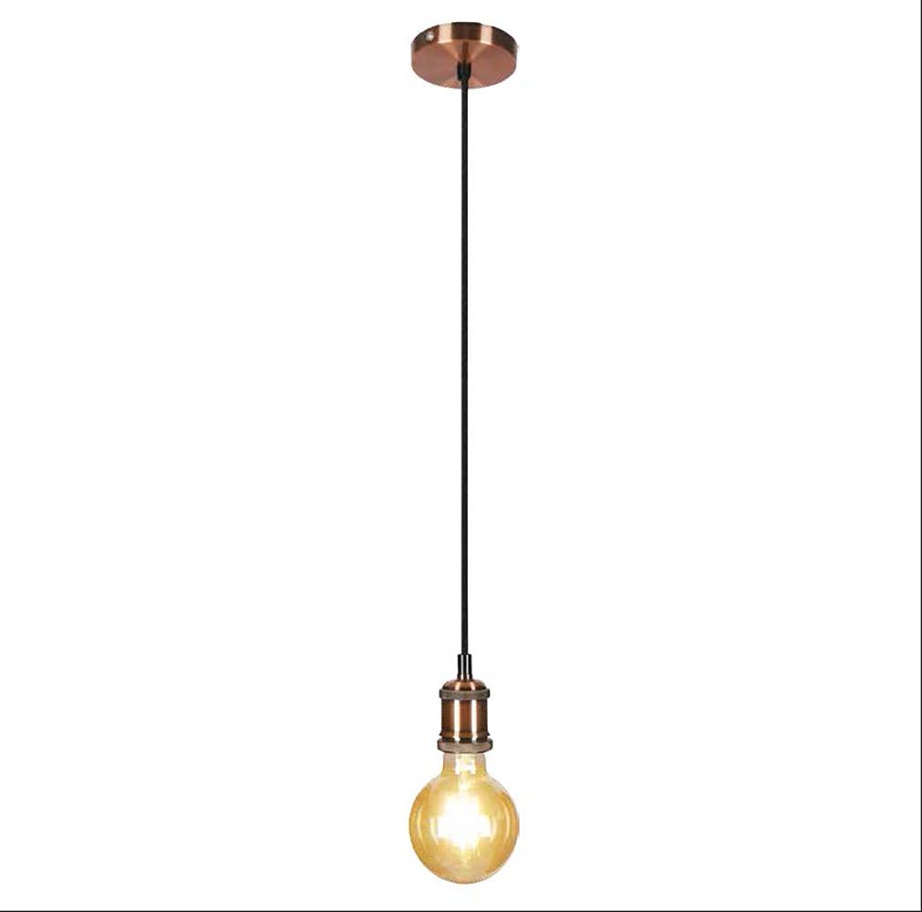 Main image of Vintage Industrial Retro Basic Pendant Ceiling Light E27 Antique Red Bronze Gold Nickel | TEKLED 150-18998