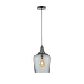Vase Silhouette Textured Schoolhouse Pendant Ceiling Light