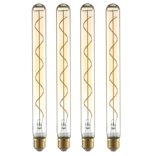BULB LED T30 4W E27 2400K 240LM 85-265V 185MM