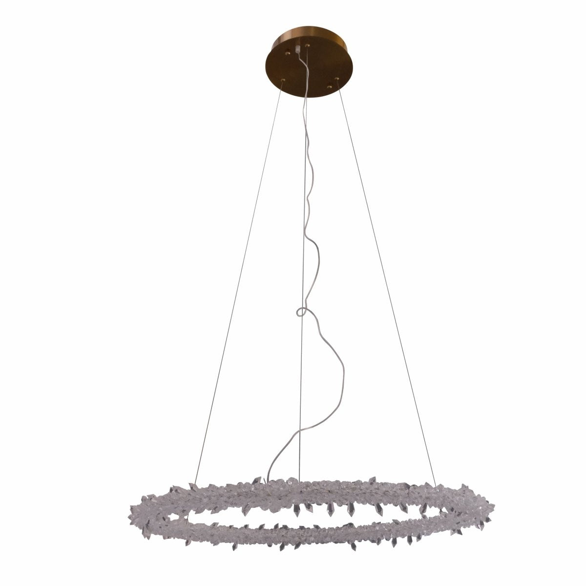 Main image of Modern Quartz Round Chandelier with Built-in LED 150W | TEKLED 159-17532