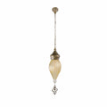 Moroccan Style Antique Brass Glass Oriental Ceiling Pendant Light E27