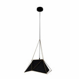 Main image of Murcielago Black Metal Pendant Light with E27 Fitting | TEKLED 159-17378