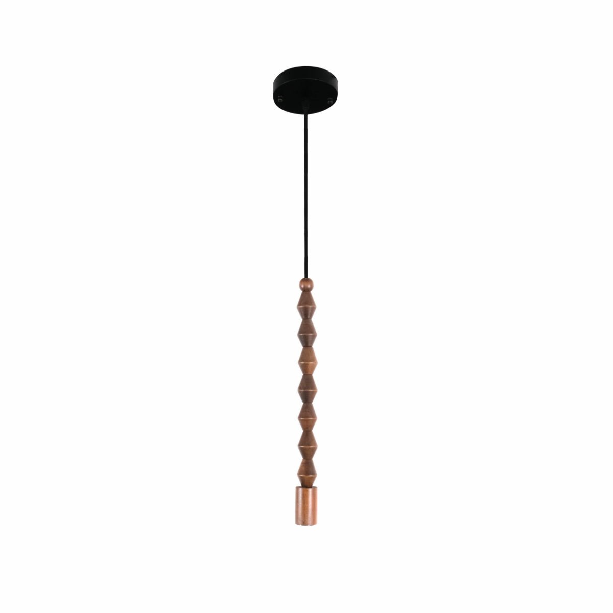 Main image of Stone Balance 2 Wood Stack Pendant Ceiling Light with E27 | TEKLED 150-17900