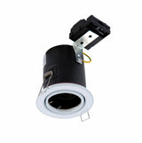 Tilt Pressed Steel Fire Rated Downlight IP20 GU10 Fitting