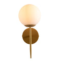Mid-century Nordic Globe Sconce Modern Wall Light