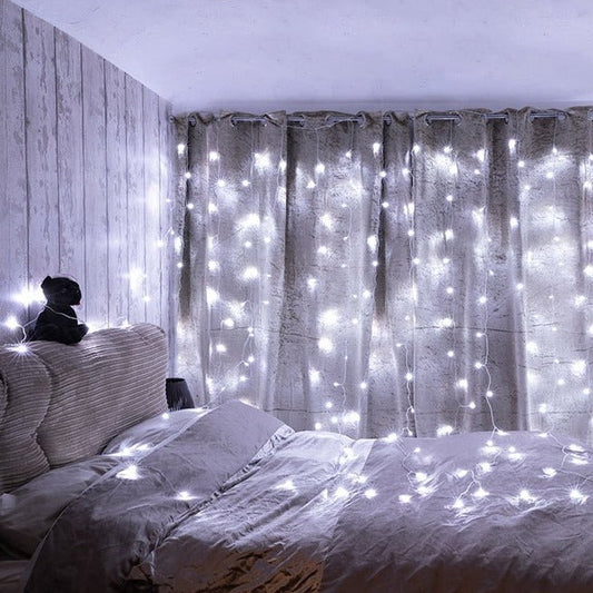 Milky Way 18 Strands 306 LEDs 3mx3m with Power Adaptor LED Curtain Light