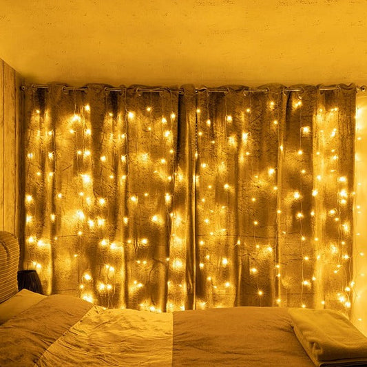 Milky Way 18 Strands 306 LEDs 3mx3m with Power Adaptor LED Curtain Light