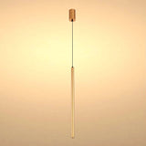 Slim Cylindrical Pendant Light - 5W, 4000K Cool White, IP20