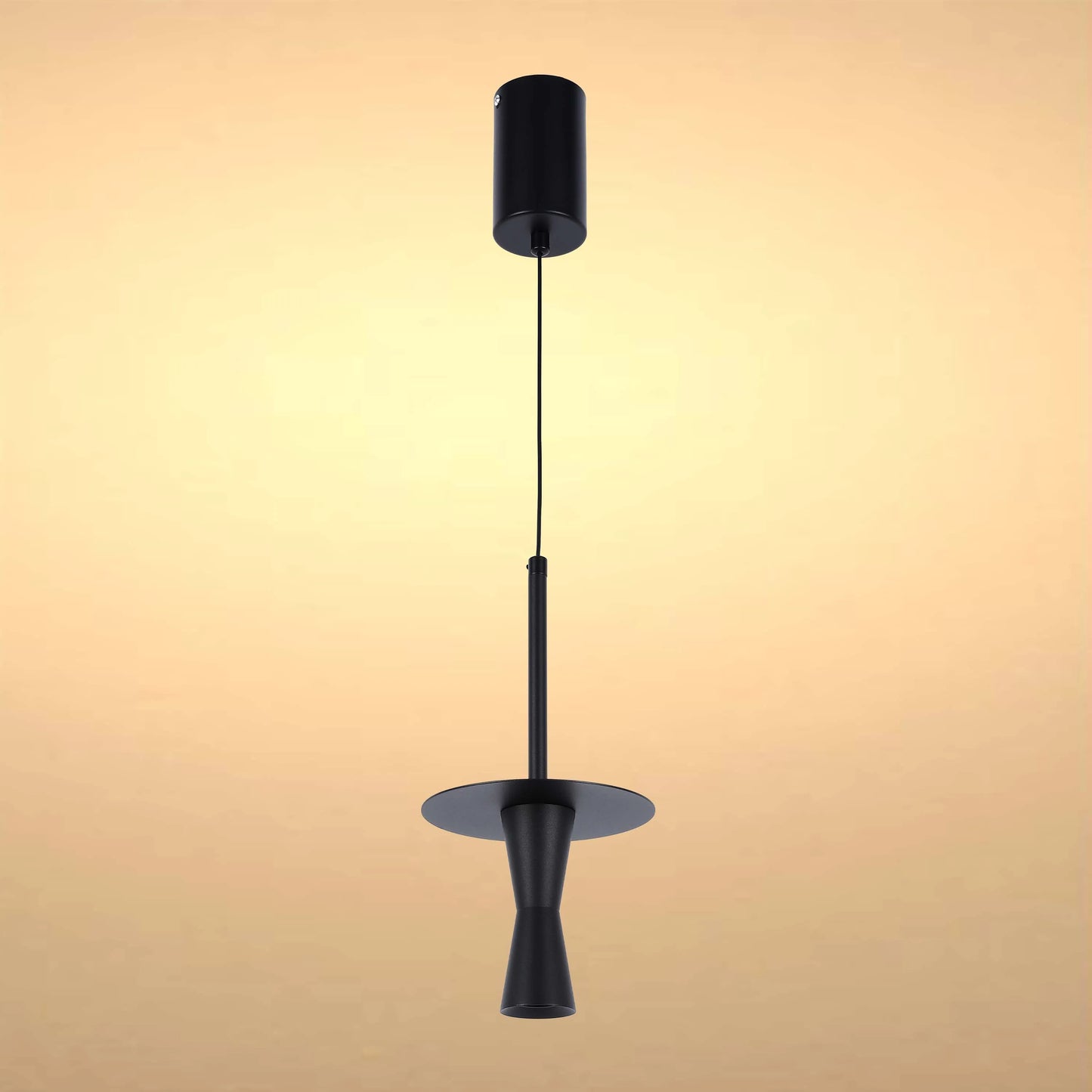 Minimalist Trumpet Pendant Light - 7W LED, 4000K Cool White, IP20
