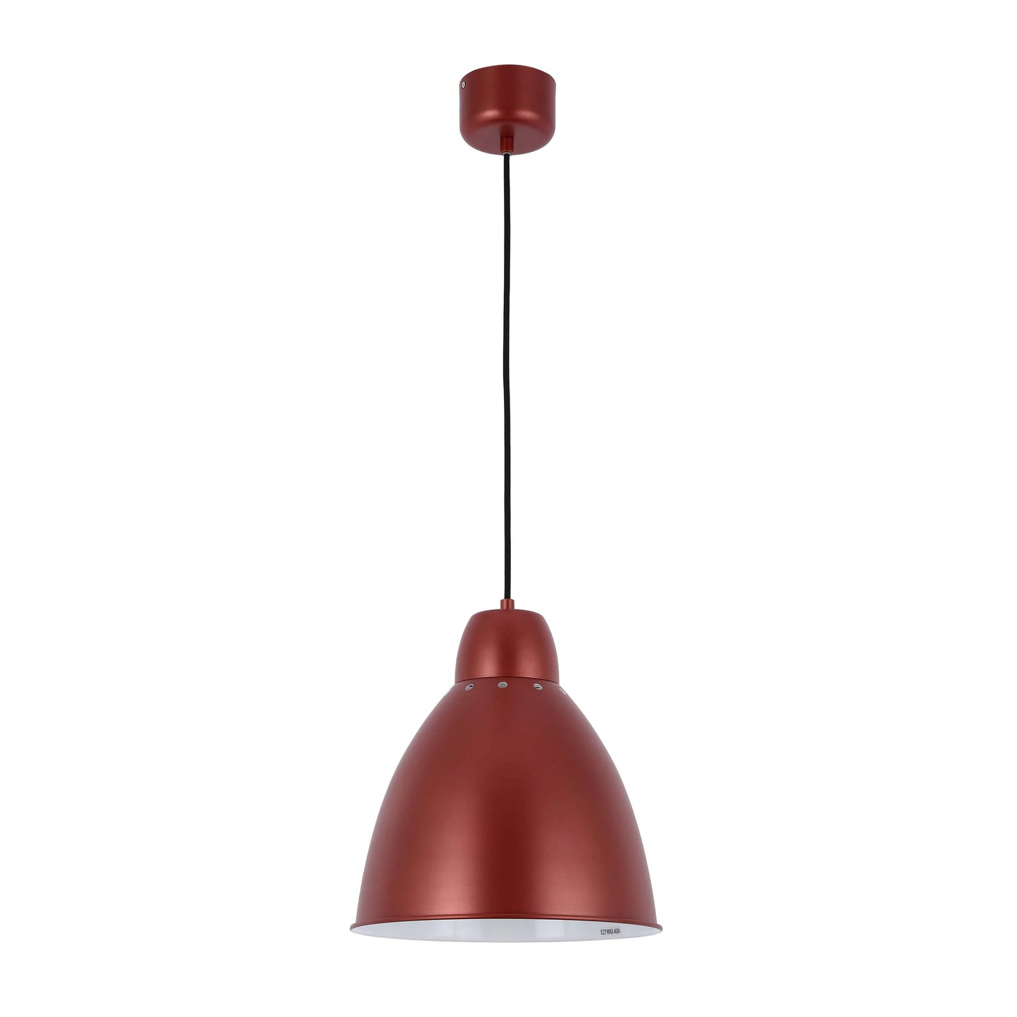 Modern Bell Pendant Light – 300mm Diameter, E27 Fitting, Adjustable Cable