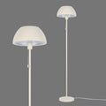 Modern Dome Floor Lamp E27 Fitting, 1440mm Height, Pull Cord Switch