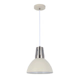 Modern Dome Pendant Light – E27 Fitting, 280mm Diameter, Dimmable