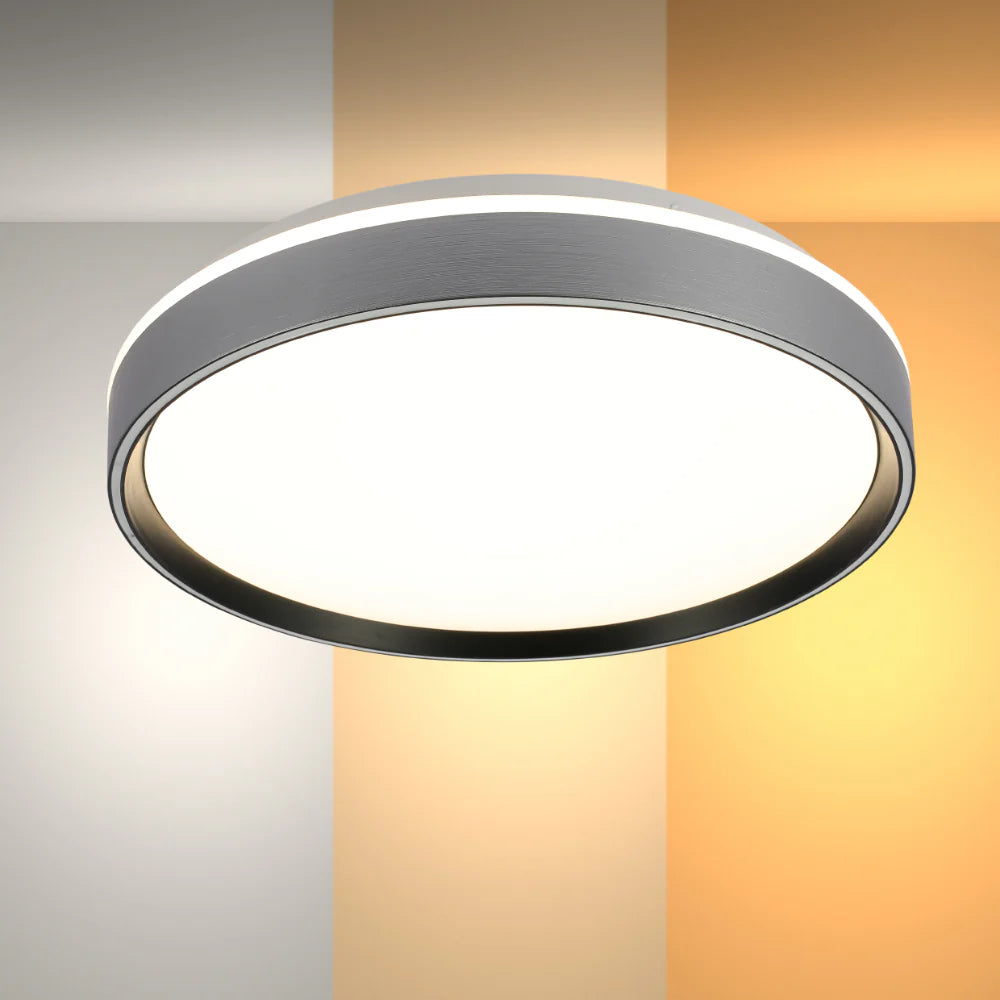 Modern Halo Effect LED Ceiling Light with Colour Contrast Design