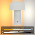 Modern Mushroom Rechargeable LED Table Lamp | Bedside Lamp