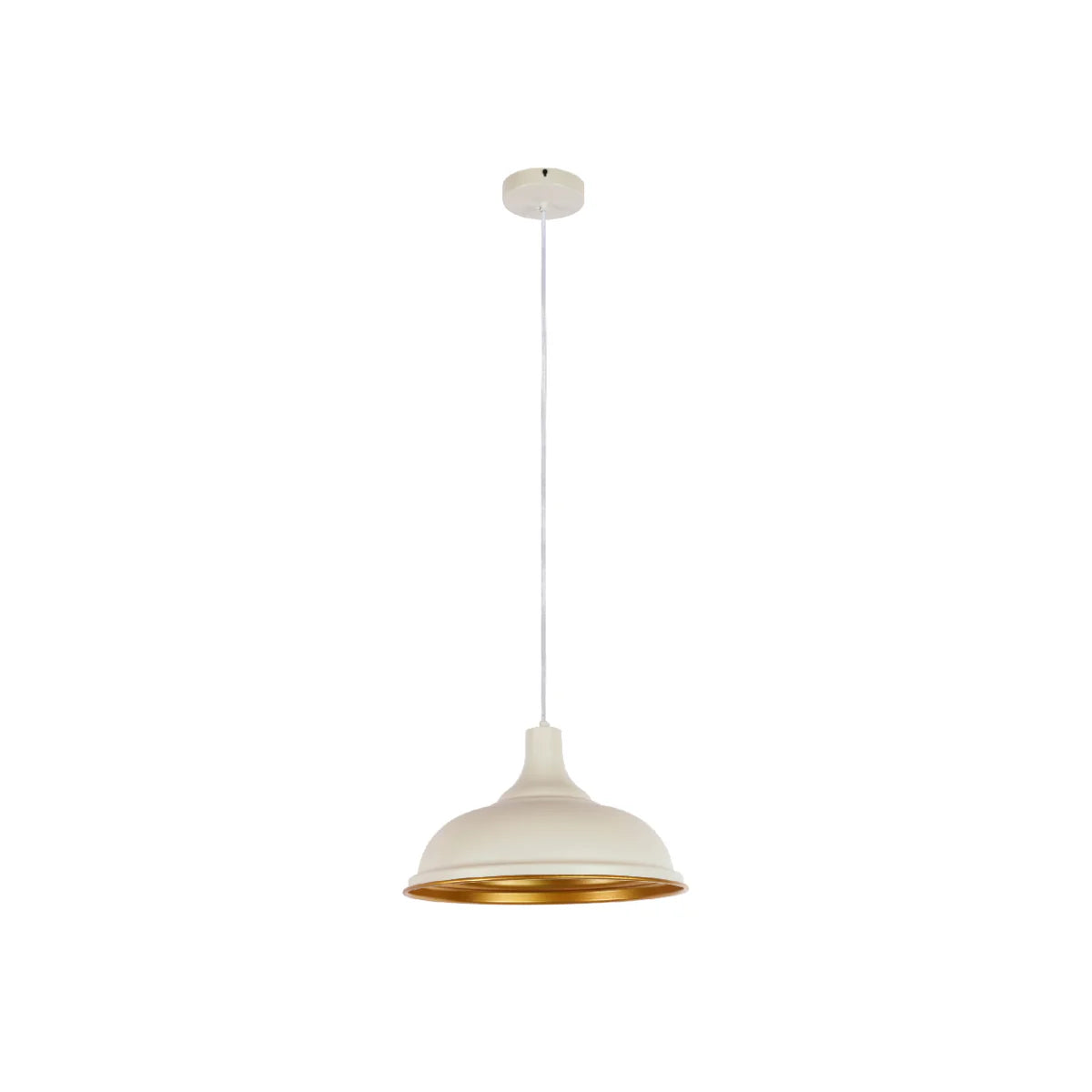 Main image of Modern Step Pendant Light - 38cm Metal Shade in Varied Hues 150-19058