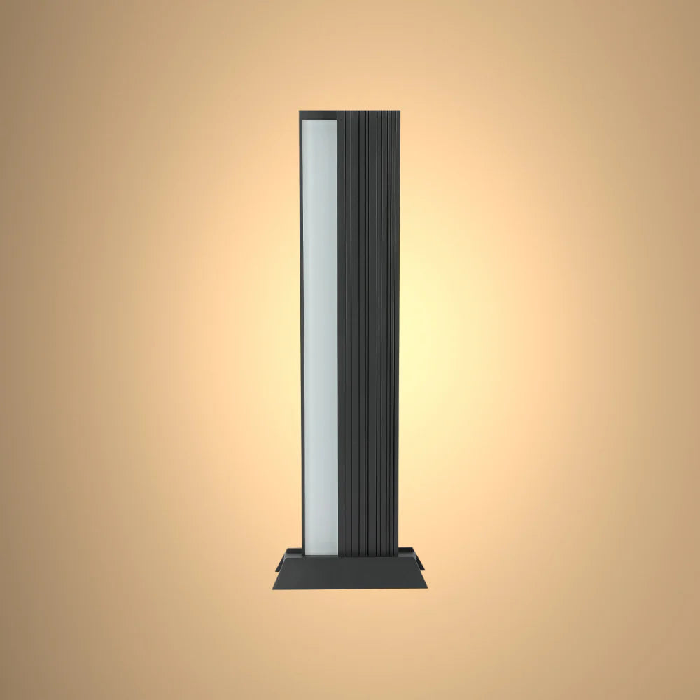 Monolith LED Outdoor Pathway Bollard Lawn Light 20W 4000K