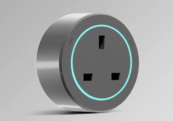 JBT-S010 PC PANEL ADAPTER WITH LED LIGHT 13A SOCKET (TEKLED ELECTRIC)