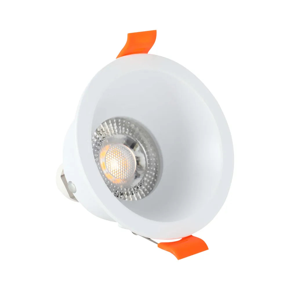 GU10 Downlight Fixture TEKLED Nebula Low-Glare Fixed Recessed GU10 Downlight-White-143-03997