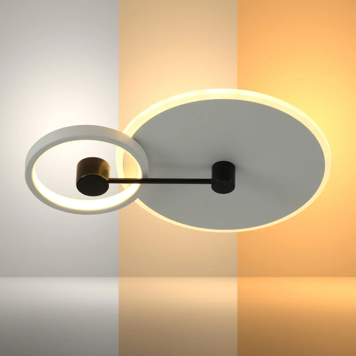 Nested Halo LED Flush Ceiling Light